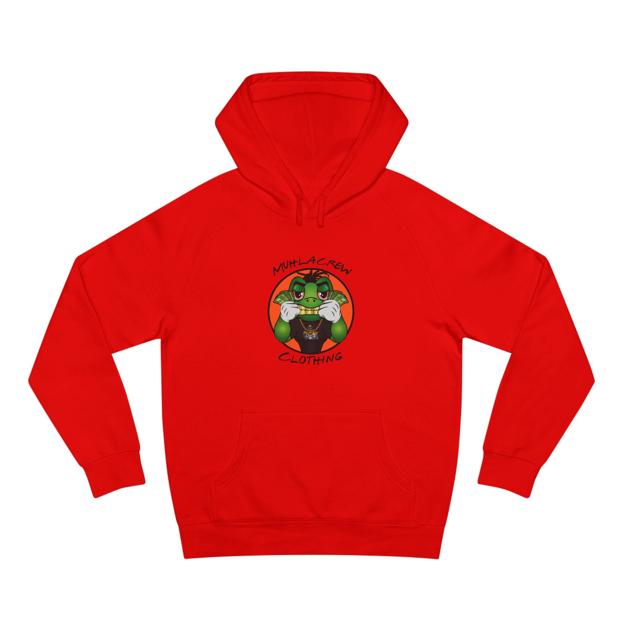 MuhlaCrew Clothing Made for Champs Hoodie — Cute Boxing Frog Graphic Hoodie