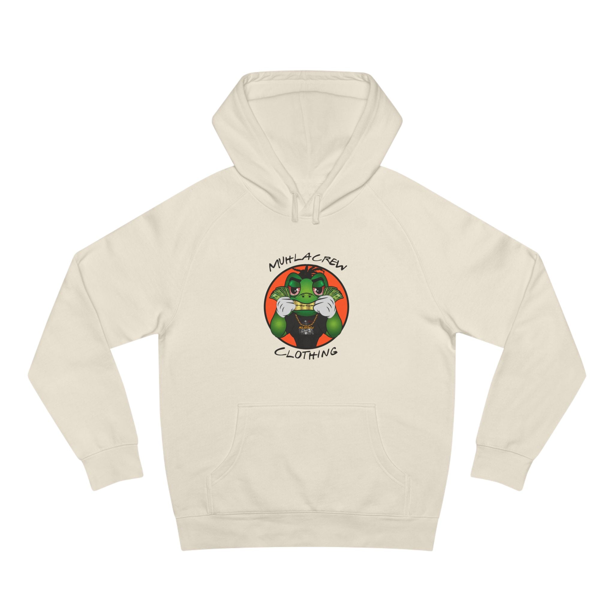 MuhlaCrew Clothing Made for Champs Hoodie — Cute Boxing Frog Graphic Hoodie