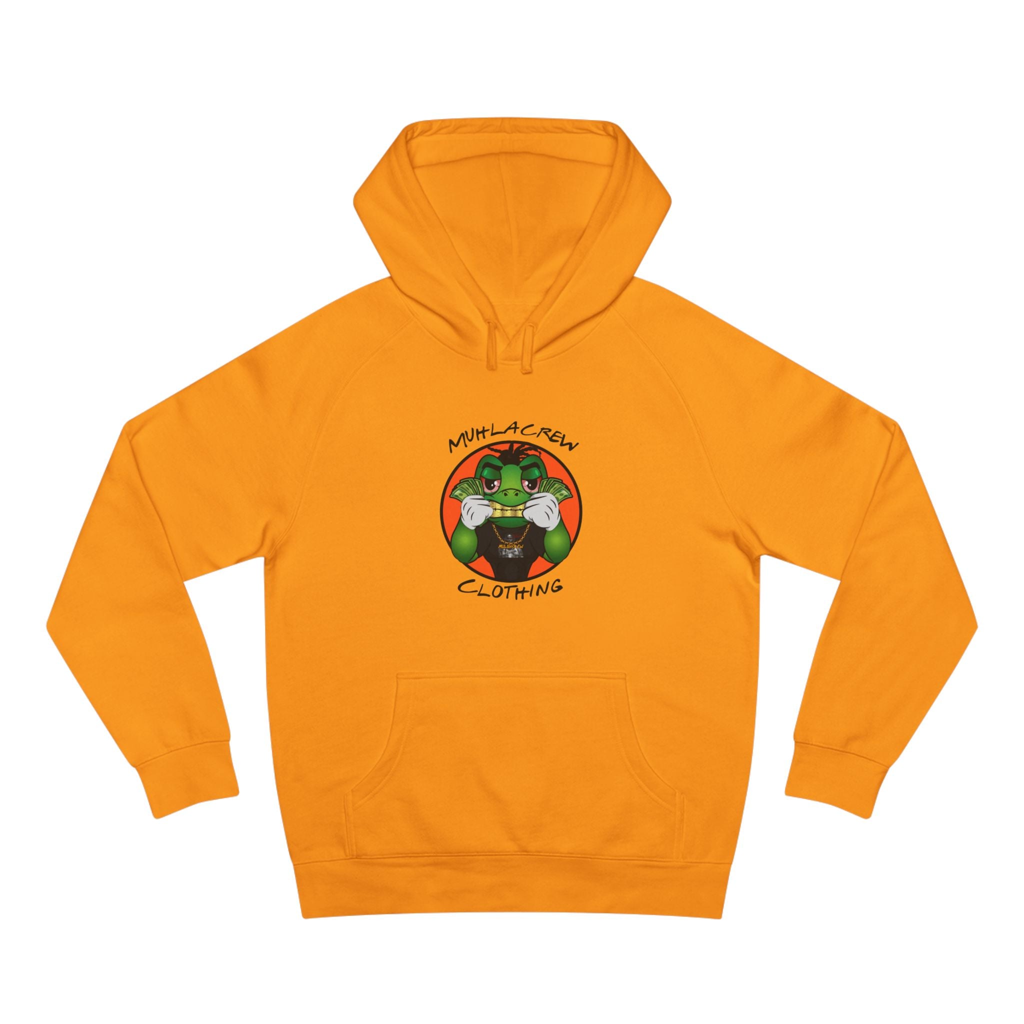 MuhlaCrew Clothing Made for Champs Hoodie — Cute Boxing Frog Graphic Hoodie