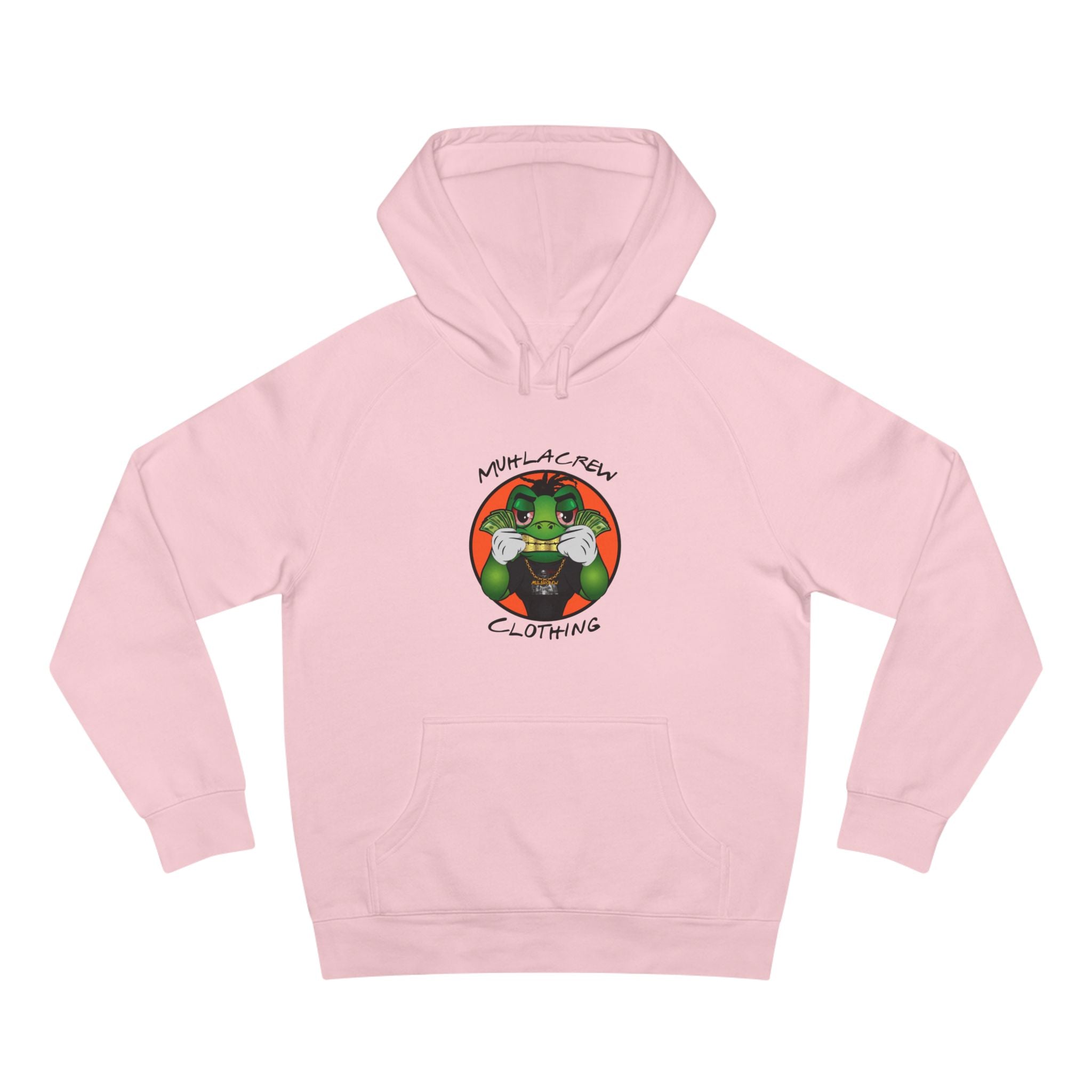 MuhlaCrew Clothing Made for Champs Hoodie — Cute Boxing Frog Graphic Hoodie