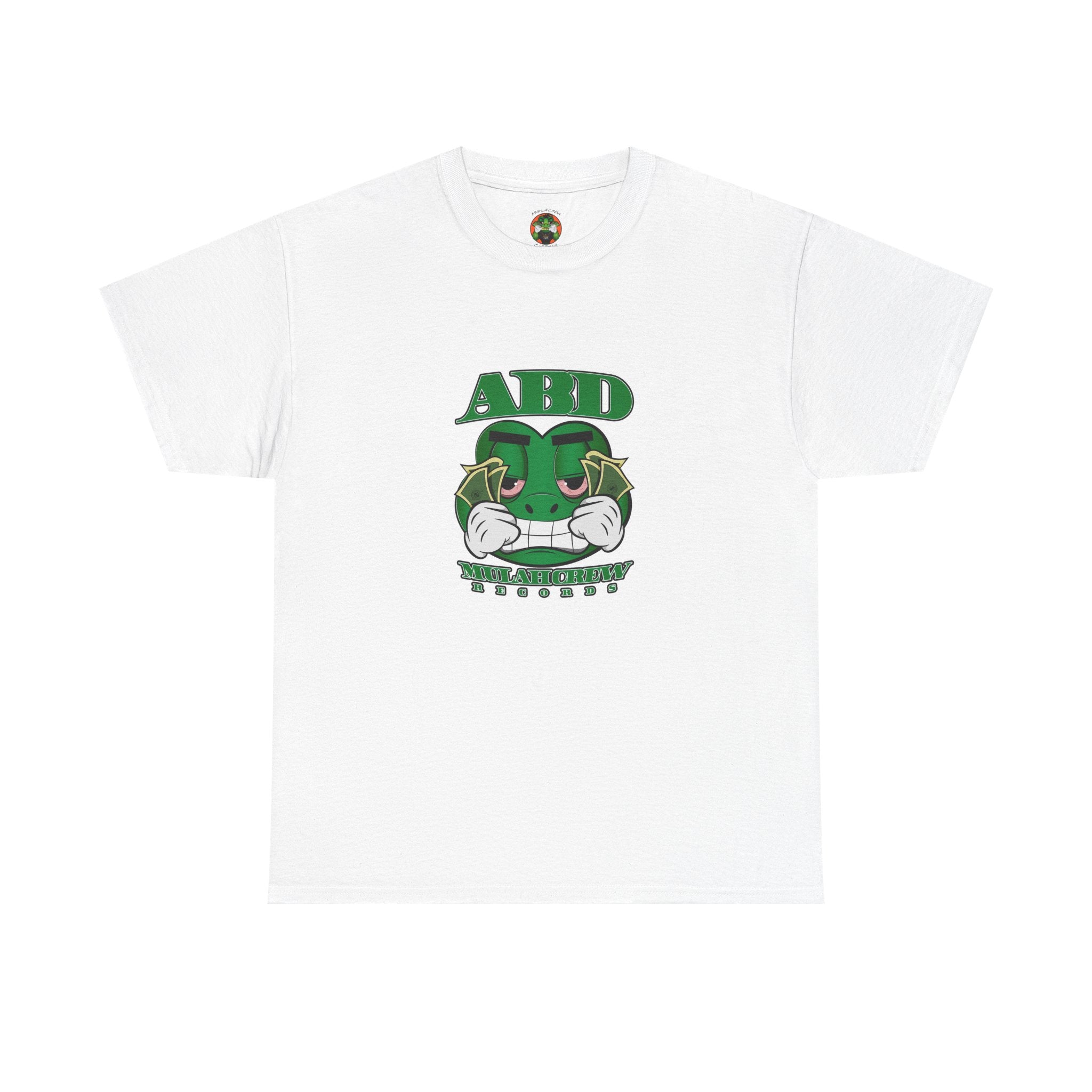 MuhlaCrew Clothing T-Shirt — Green Money Smile Graphic Tee (ABD Design)