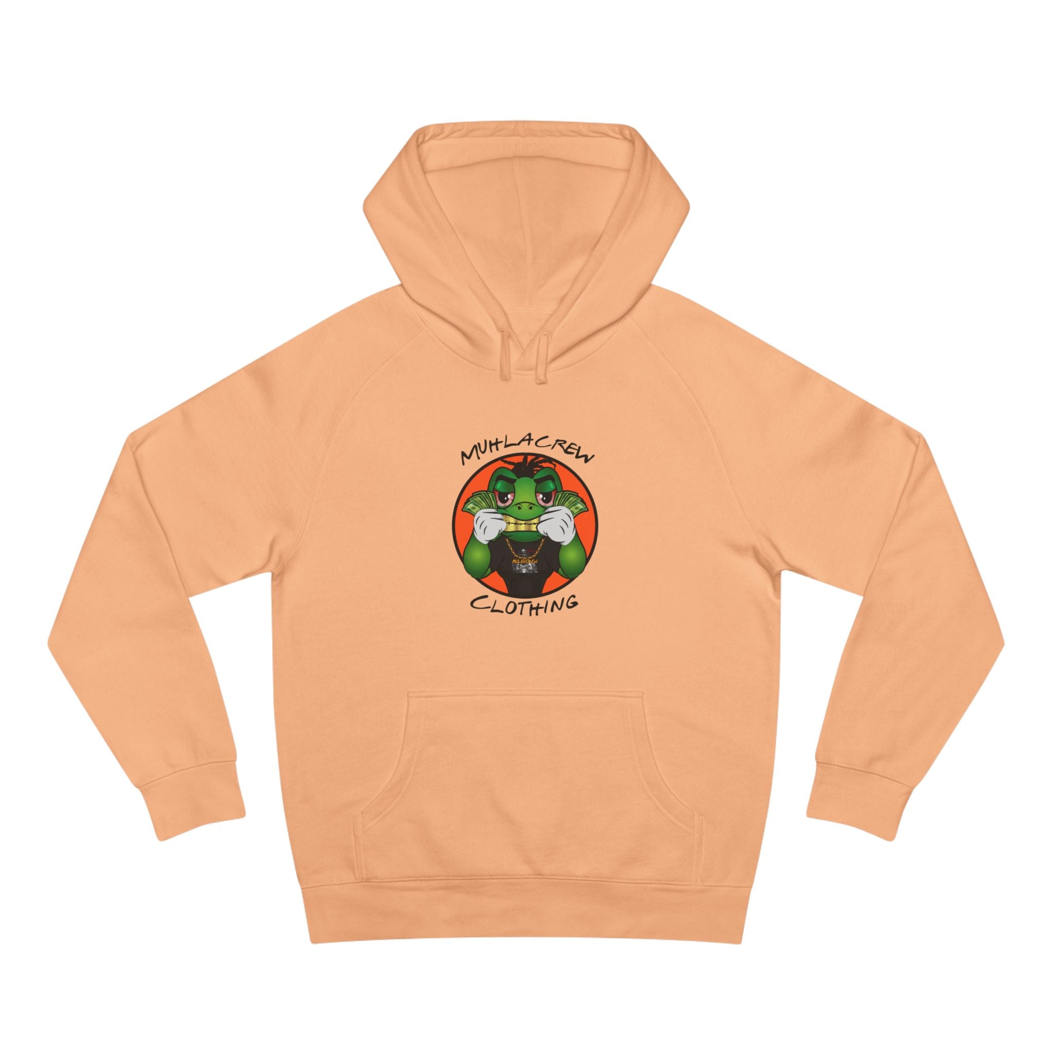 MuhlaCrew Clothing Made for Champs Hoodie — Cute Boxing Frog Graphic Hoodie