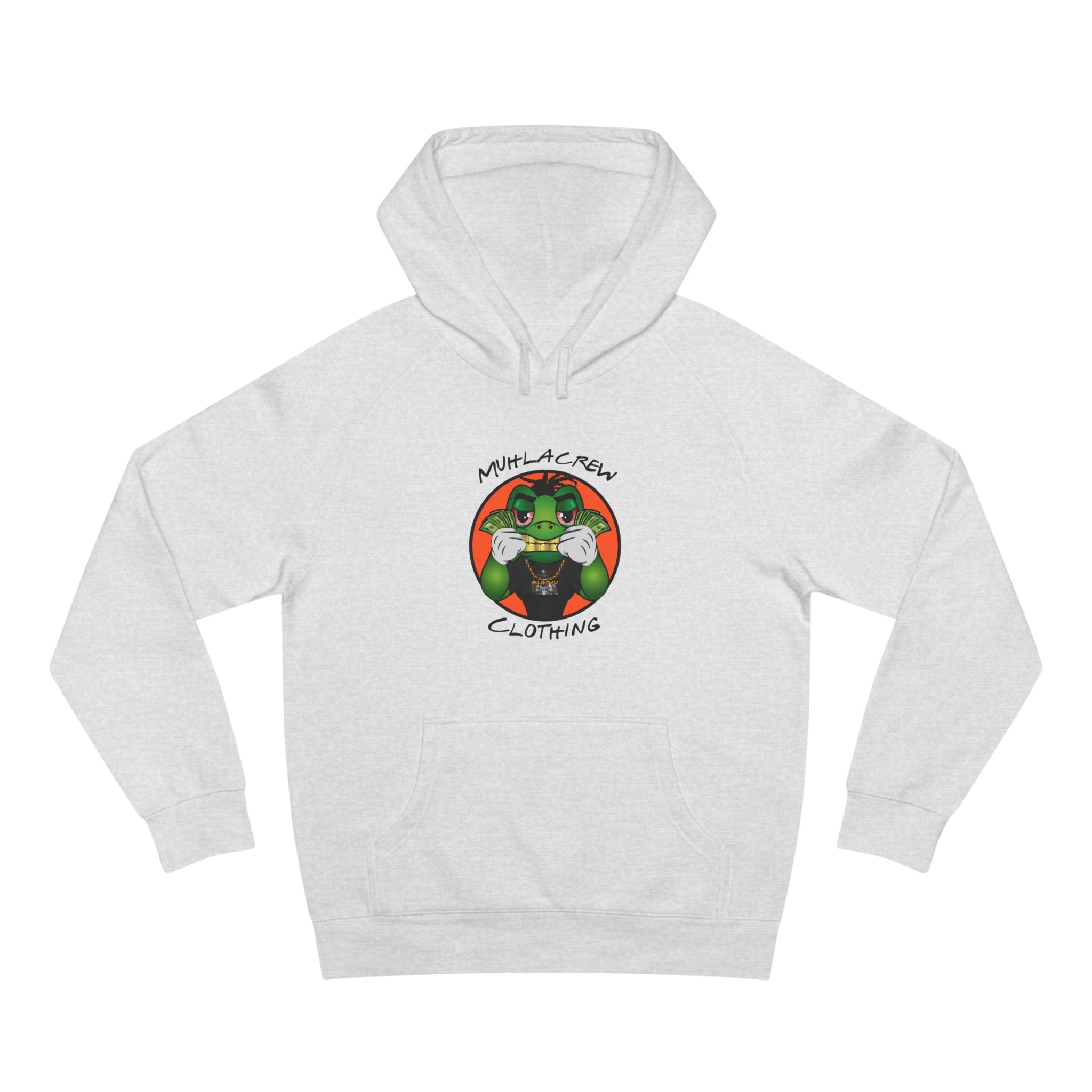 MuhlaCrew Clothing Made for Champs Hoodie — Cute Boxing Frog Graphic Hoodie